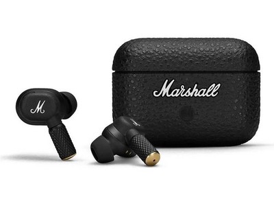 Marshall Motif II A.N.C Earbuds Active Noise-Canceling Bluetooth  Black- used