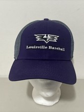 Louisville Bats Hat Cap Men's Blue Purple Minor League Baseball The Game OSFM