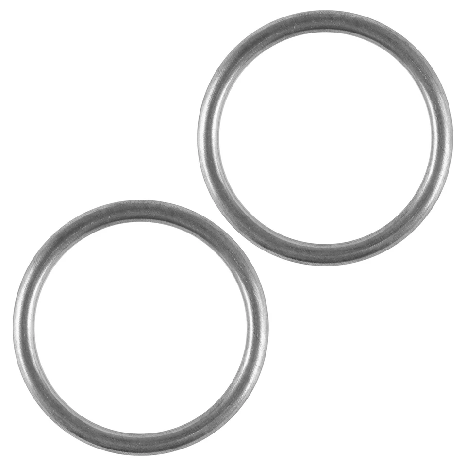 2 Exhaust Pipe Gaskets for Kawasaki VN750A Vulcan 750 1986-2006 Foto 3 de 4