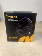 MAONO MH601 Professional Studio Monitor Headphones, Wired Closed Back Over Ear D