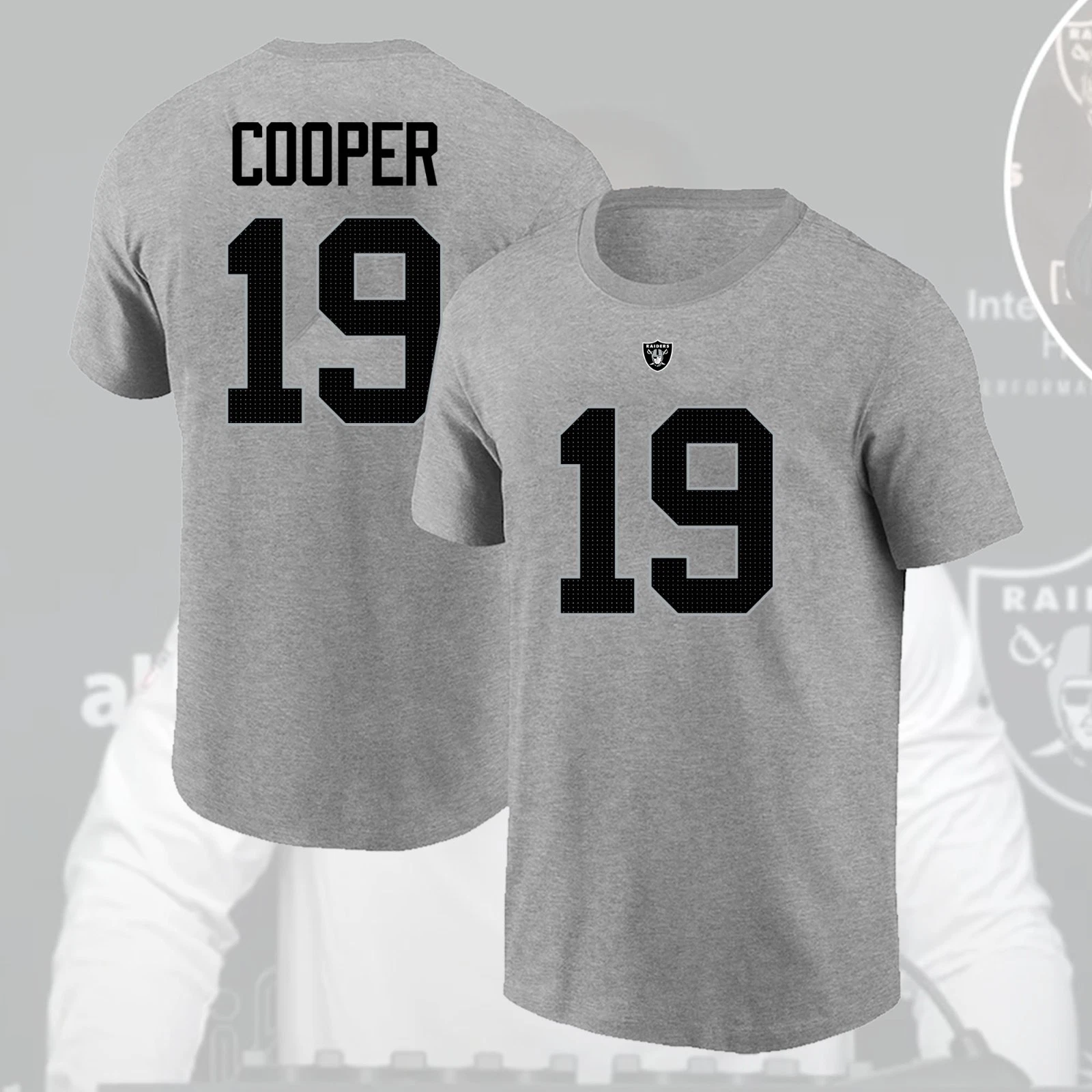 Amari Cooper #19 Raiders 2025 Retire Name & Number For Fans
