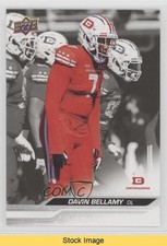 2024 Upper Deck UFL White Davin Bellamy #11 READ 17iz