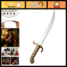 16" Medieval Foam Sword Prop - Knight Costume Accessory for Halloween Cosplay