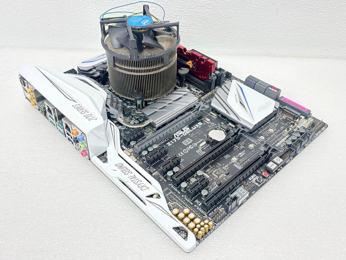 【中古】PCパーツ｜ASUS Z170 DELUXE＋Intel Core i7-6700K セット ASUS Z170-DELUXE, LGA 1151, Intel Motherboard for sale online | eBay