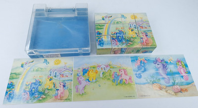 My Little Pony Block Puzzle Vintage 1980s With Posters Clementoni
