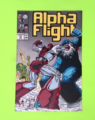 Alpha Flight #55 Vol. 1 1988 Marvel Comics 7.0 Comic Book W162-37