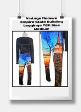 Extreme Romwe Vintage Leggings Ends Jan 12 Act FastLeggings Y2K Size Medium