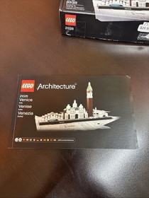 LEGO Architecture Venice (21026) - COMPLETE with Box & Manual