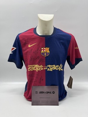 FC Barcelona x Travis Scott Trikot 24/25 Teamsigniert limitiert 19/22 Nike M