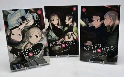 Viz Media AFTER HOURS by Yuhta Nishio Manga Book Volume 1-3 1 2 3 Complete Set