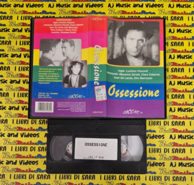 VHS Film OSSESSION Luchino Visconti m. girotti 1943 LEGOCART LEG-IT 014 (F82)
