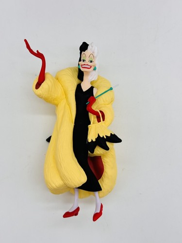 Disney Hallmark Cruella de Vil Ornamento 101 Dalmations Villanos Inolvidables #1 - Imagen 3 de 9