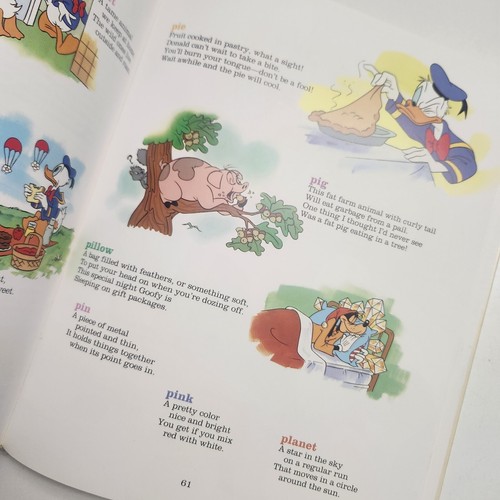 Vintage 1997 Walt Disney's My Very First Dictionary Hardback Vincent Jefferds - Picture 8 of 10