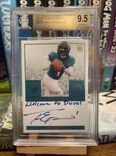 2021 Encased TRAVIS ETIENNE JR Rookie Endorsements 1/25 eBay 1 Of 1 GEM MINT