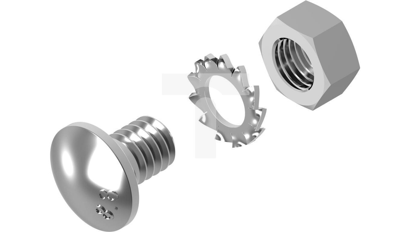 Mushroom head screw SG M6X25 650241 /100pcs/ /T2UK