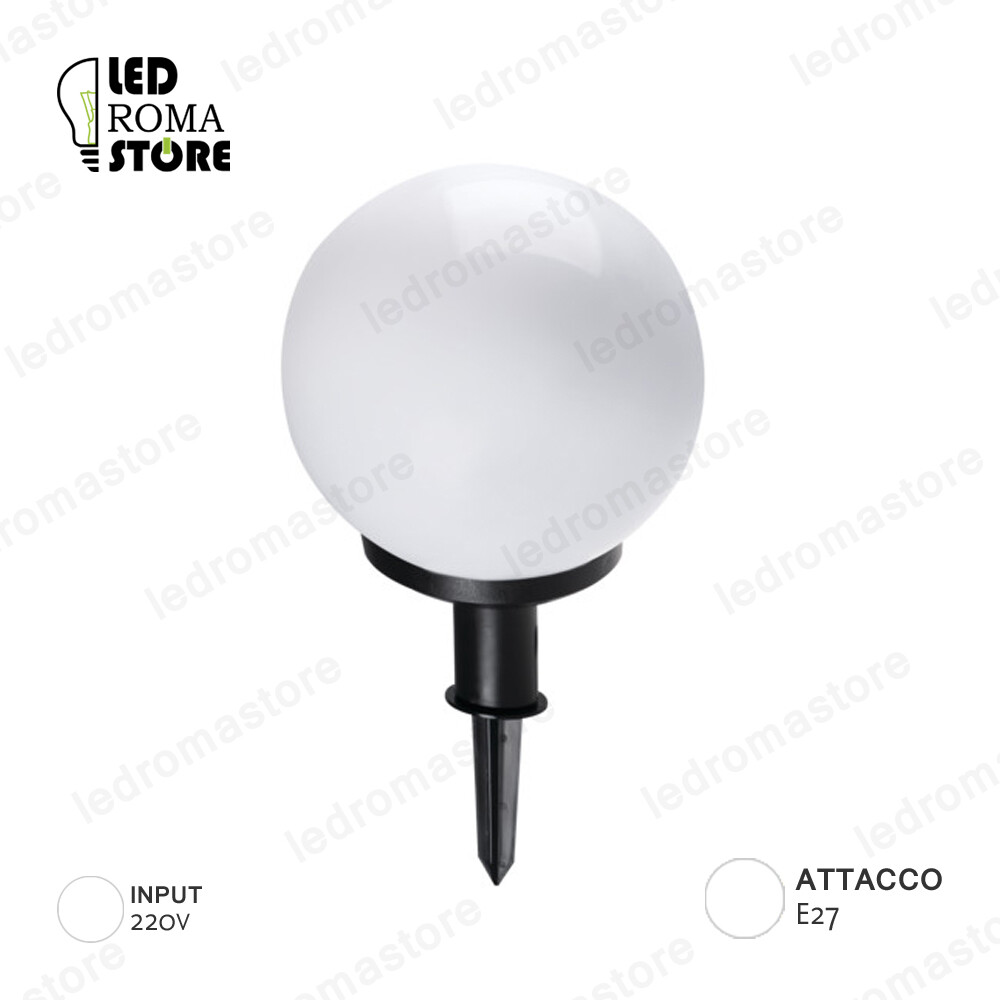 Lampada a Sfera Esterna IP65 350mm E27 - Qualità Professionale