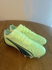 Puma Ultra Match FG/AG Lace-UP Green Soccer Cleats 106905-01 US Women's Size 6.0