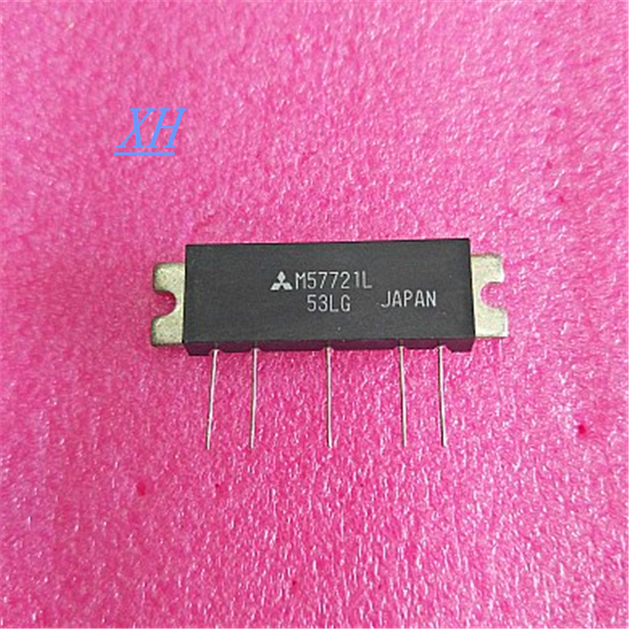 2PCS M57721L MITSUBISHI RF POWER MODULE FM MOBILE RADIO 350MHz 400MHz