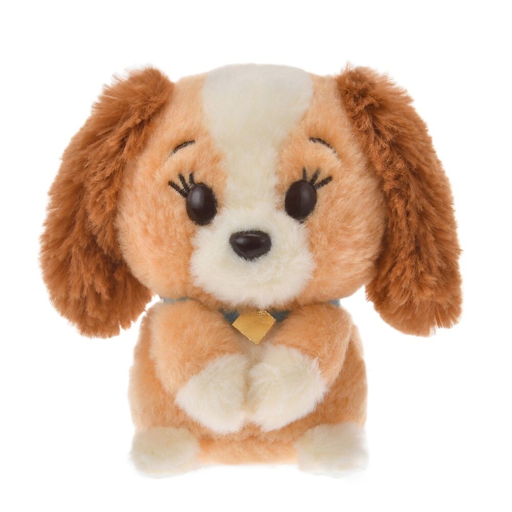 Disney JAPAN Lady and the Tramp Urupocha Chan Plush Set of 5