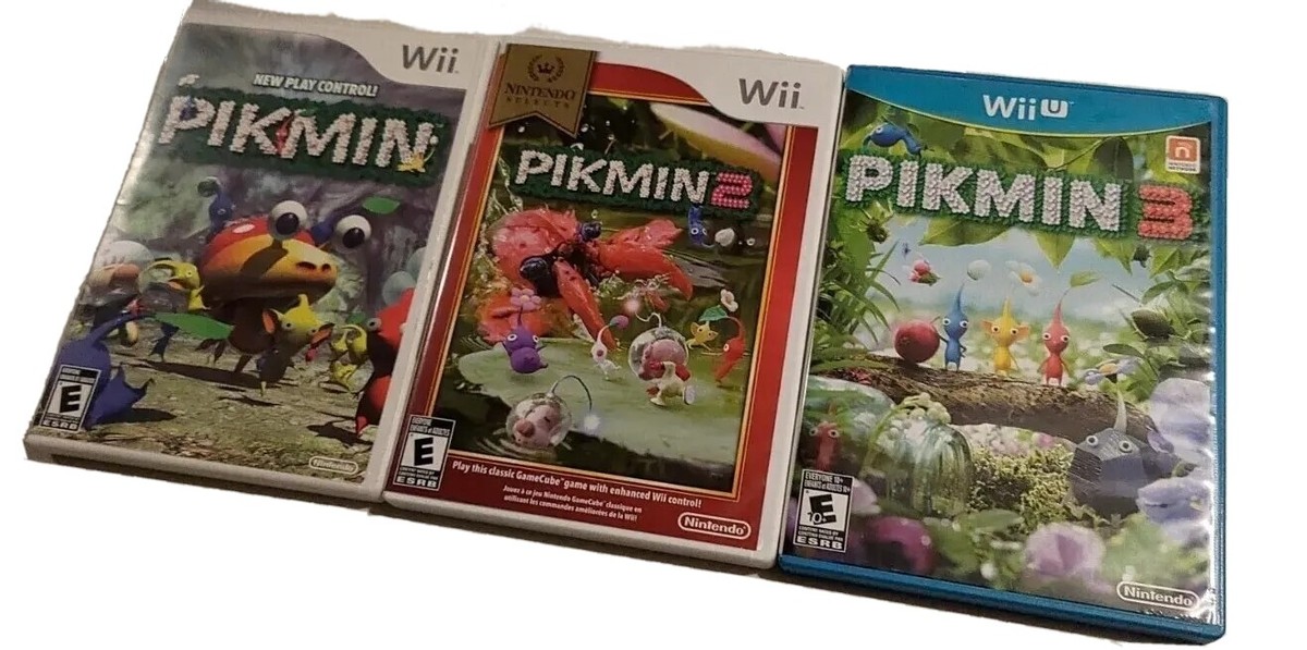 Pikmin 1+2 & 3 New Play Control Nintendo Wii Wii U Gamecube Ports