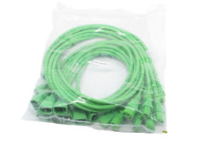 10x New Generic C14/C13 4FT Green 3-Prong Power Cables Lot of 10