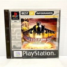 Jeu PS1 Eagle One Harrier Attack - Sony PlayStation 1, PAL, Testé Et Jouable Sur PS2/PS3