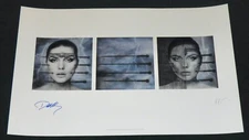 DEBORAH HARRY H.R. GIGER KOOKOO 1990 LIMITED EDITION PLATE SIGNED PRINT BLONDIE