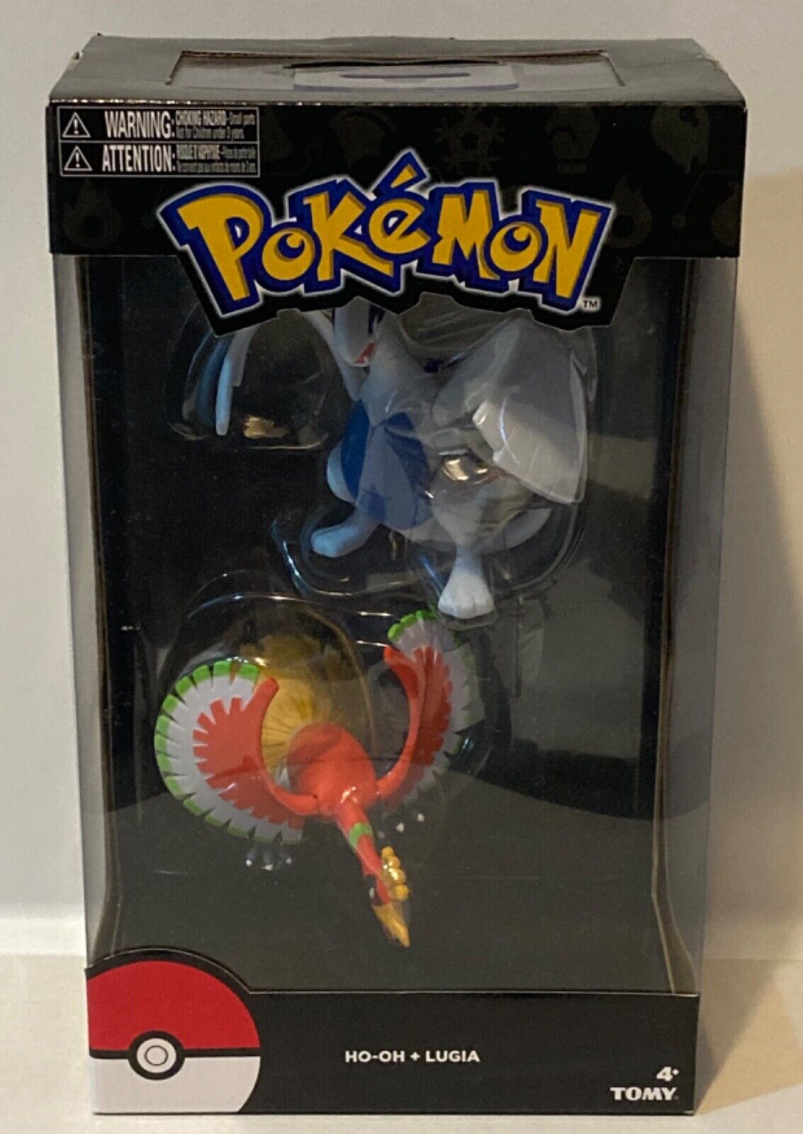 Lugia Pokémon Lendário 2ª Geração - Johto Region Tomy no Shoptime