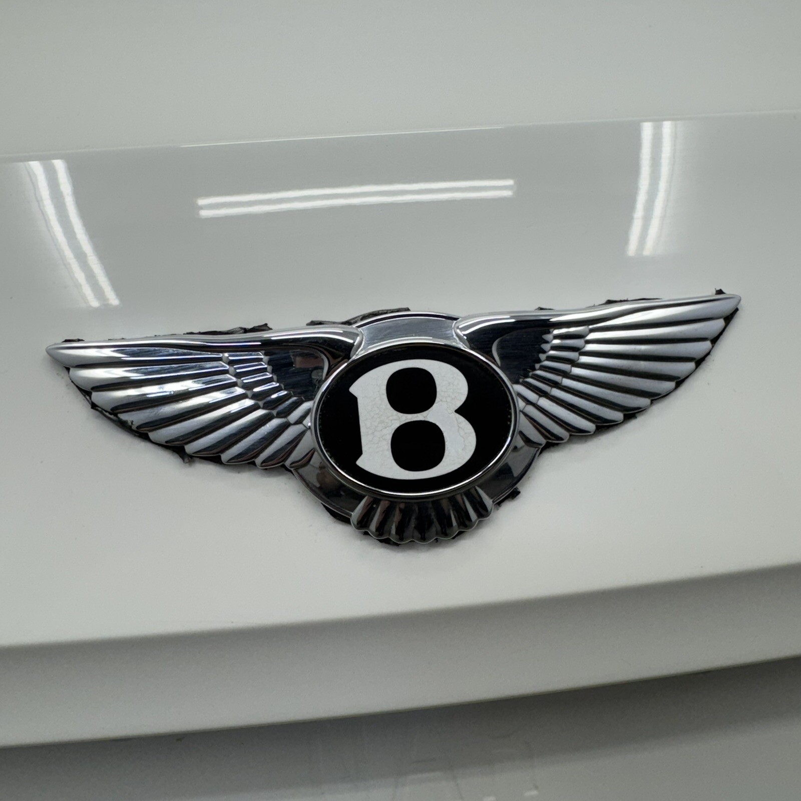 14-18 Bentley Flying Spur Trunk Lid Rear Deck Complete Glacier White OEM