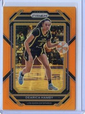 2023 Panini Prizm WNBA ORANGE #58/99 DEARICA HAMBY NO. 89