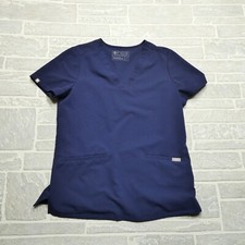 FIGS Scrub Top Women's Size Small Casma Technical Collection Stretch Pockets