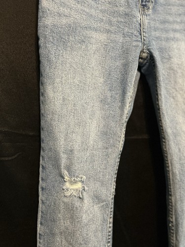 Levis 502 jeans Boys Sz. 18 Reg 29x29 distressed Camouflage repair patch EUC - Picture 7 of 21