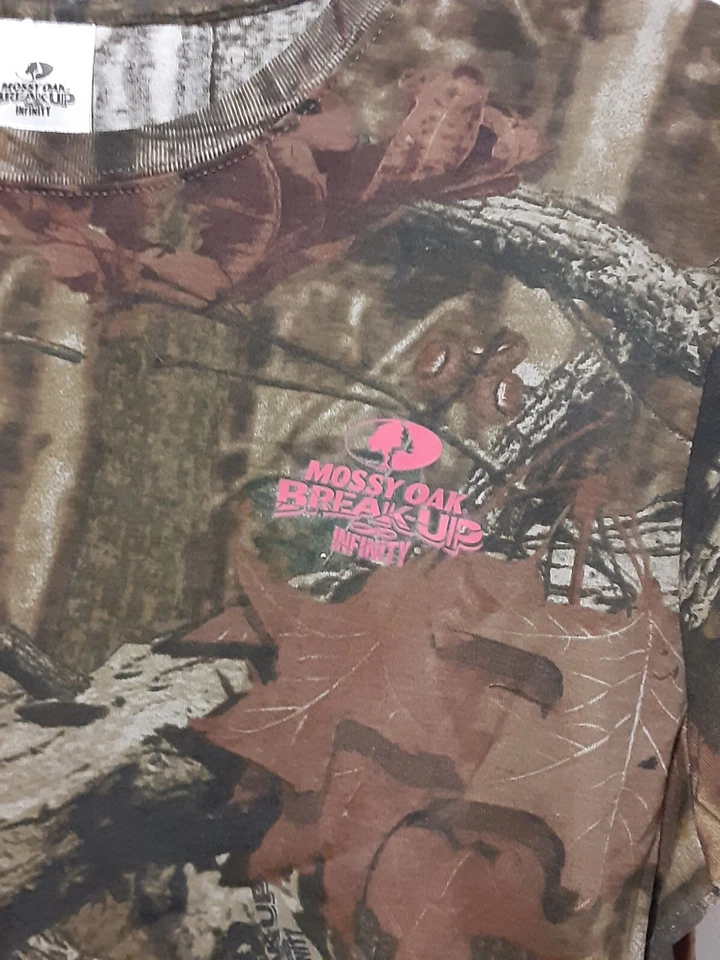 BNWT Mossy Oak Break-up Infinity Camo Women's L Shirt - Image 2 of 3