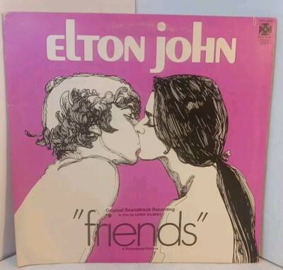 Vintage 1971 Elton John ''Friends'' Original Soundtrack Vinyl, LP (PAS 6004)