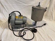 Gast Regenair R1102C-14 with Vacuum Pump Tank Working See Video 2836