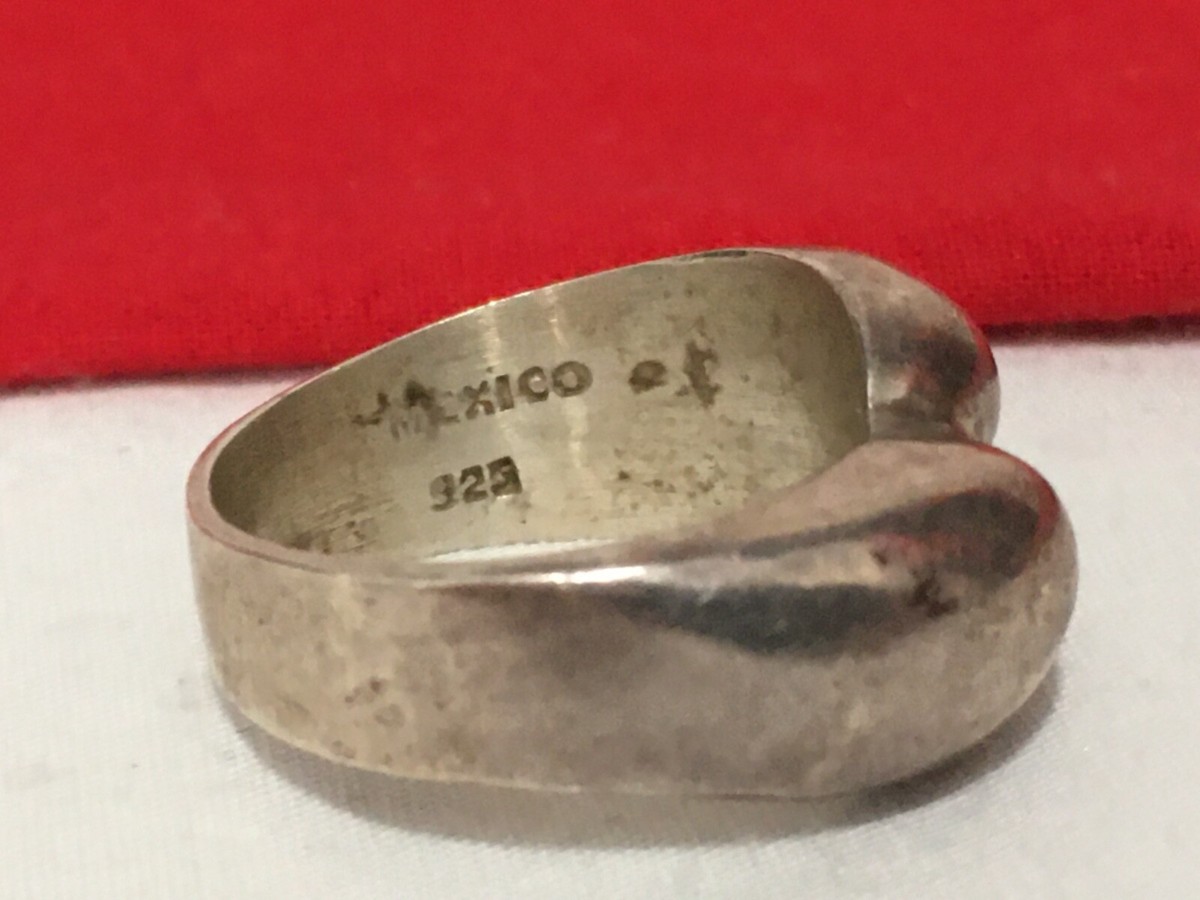 Vintage TAXCO MEXICO TO-45 925 Sterling Silver Modernist