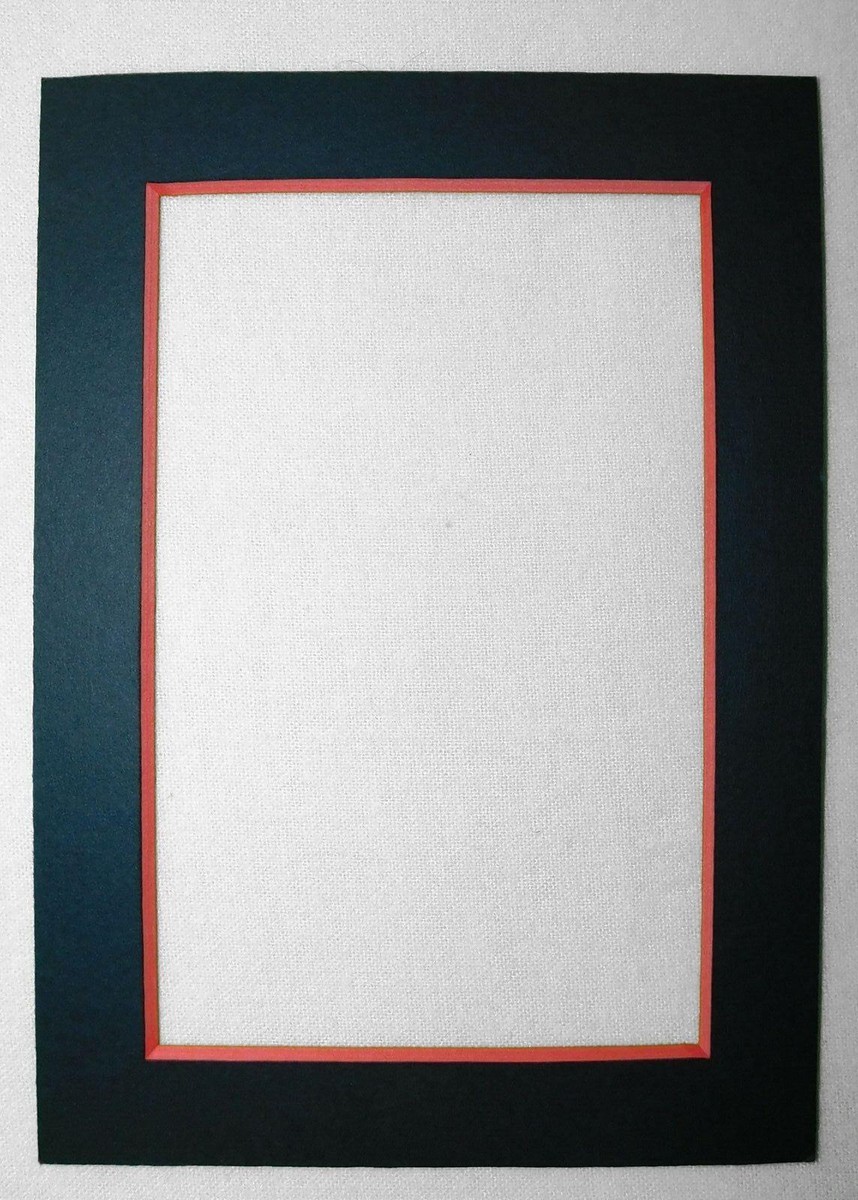 Inovart White Pre-Cut Picture Mats For Art & Photos - 18 Ply Thick, Acid-Free, Great For Decorating