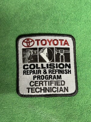 Toyota Collision Repair & Refinish Program Certified Technician Badge 