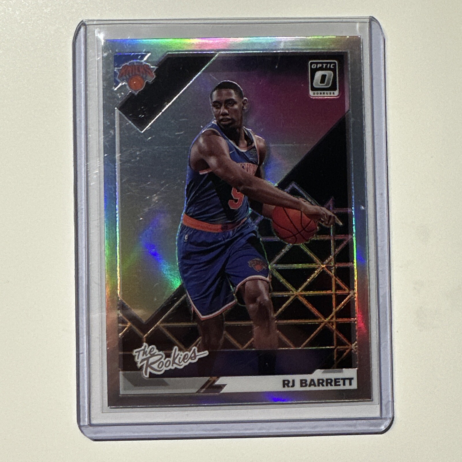 RJ Barrett 2019-20 Optic RC Silver The Rookies SILVER HOLO PRIZM