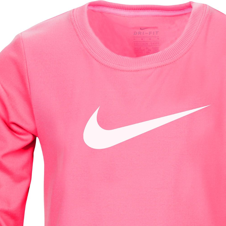 pink nike shirt long sleeve