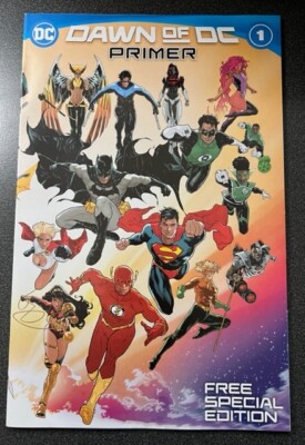 Dawn of DC #1 Primer Limited Edition Preview SDCC 2023 Panel Giveaway San Diego 