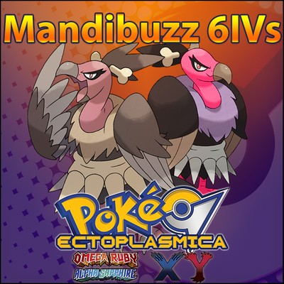 Mandibuzz 6iv Shiny Or Not Battle Ready 6ivs Pokemon Xy Oras