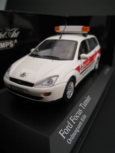 Ford Focus Turnier Ordnungsamt Köln 1:43 Minichamps Limitiert auf 1008 Stück NEU - Picture 6 of 6