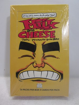 Milk and Cheese Dairy Products Gone Bad 36 Card Pack Box - 21st Century Archives