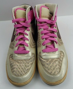 rose gold nike high tops