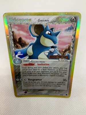 Nidoqueen (Delta Species) EX Dragon Frontiers 7/101 Reverse Holo
