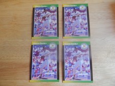 STORM DAVIS #210 - (LOT OF 4) - 1988 LEAF INC BASEBALL CARDS