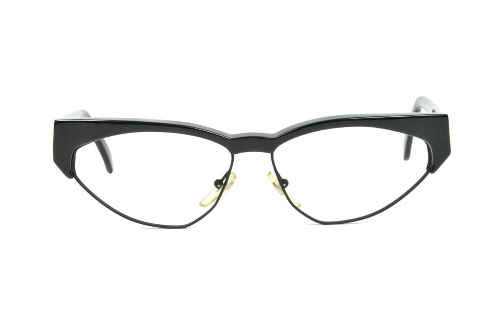 New Club LA 5200 Womens Vintage Dramatic Cat Eye Combo Eyeglasses Frames  Austria