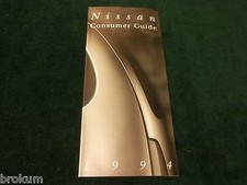 MINT 1994 NISSAN CONSUMER GUIDE 4" X 9" 26 PAGE  (BOX 691)