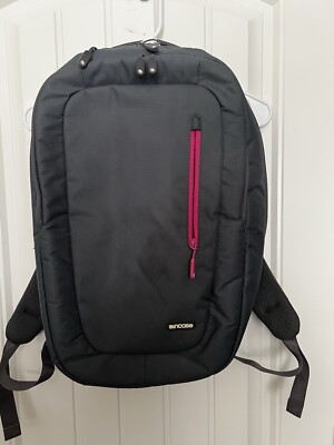 Incase Icon Travel Laptop Backpack W/ Velvet Padded Laptop Sleeve